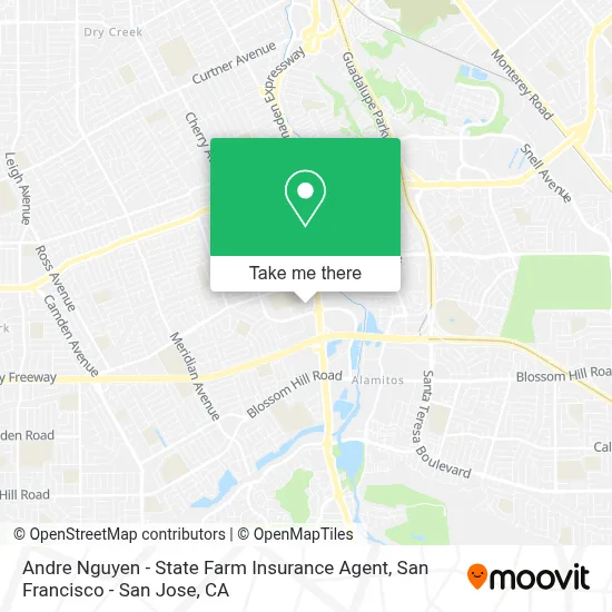 Andre Nguyen - State Farm Insurance Agent map