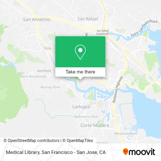 Medical Library map