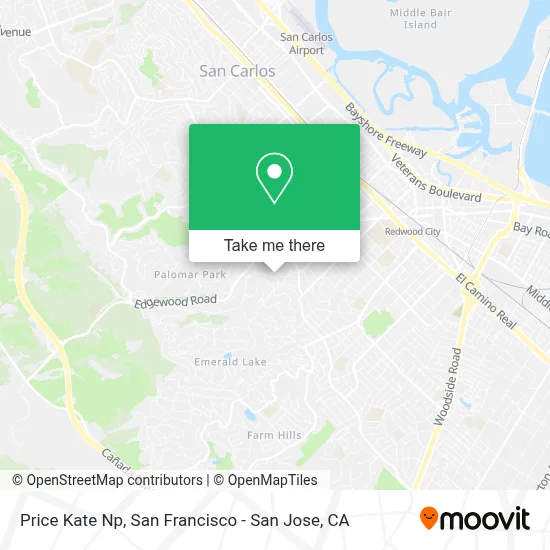 Price Kate Np map