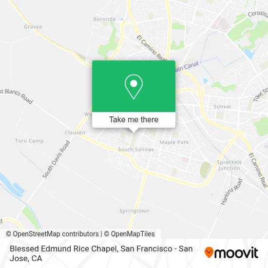 Blessed Edmund Rice Chapel map