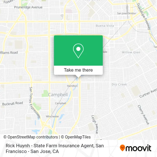 Rick Huynh - State Farm Insurance Agent map