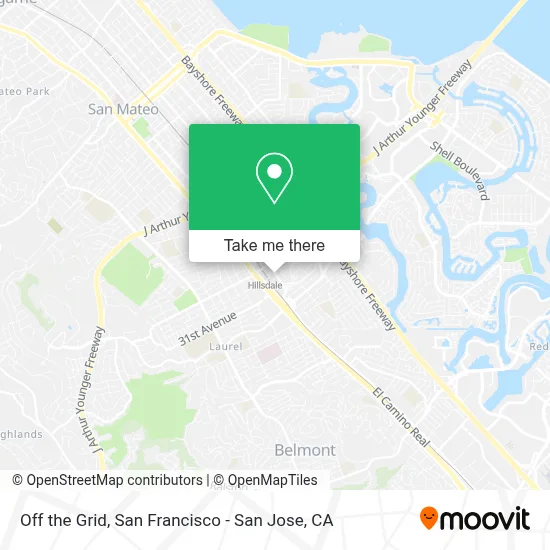 Off the Grid map
