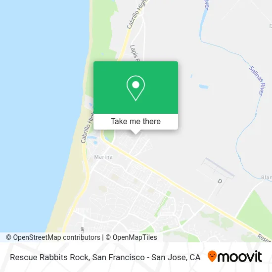 Rescue Rabbits Rock map