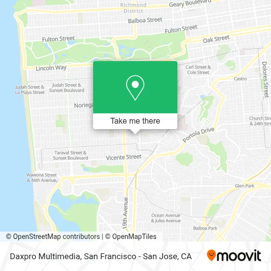 Daxpro Multimedia map