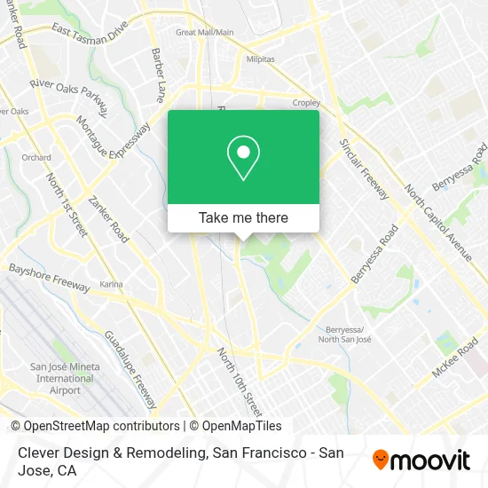 Clever Design & Remodeling map