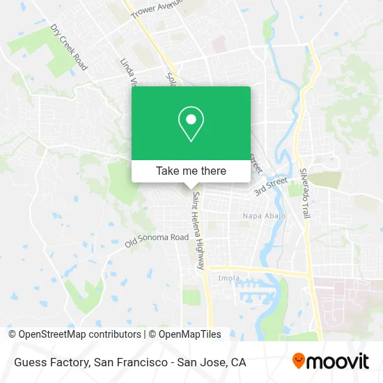 Guess Factory map