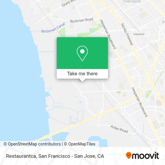 Restaurantca map