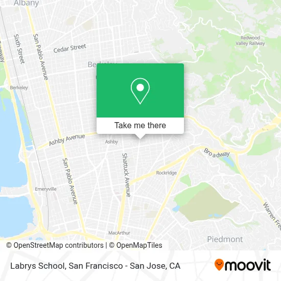 Labrys School map