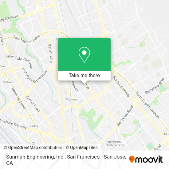 Sunman Engineering, Inc. map