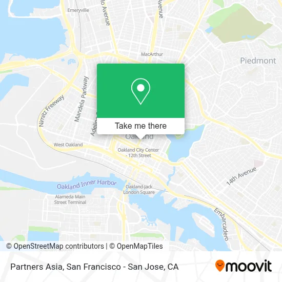 Partners Asia map