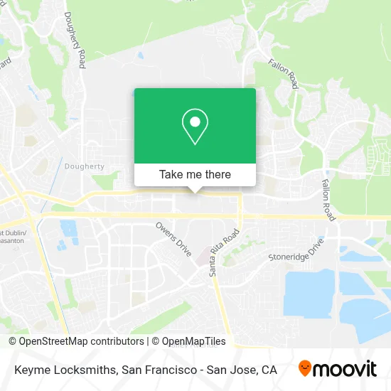 Keyme Locksmiths map