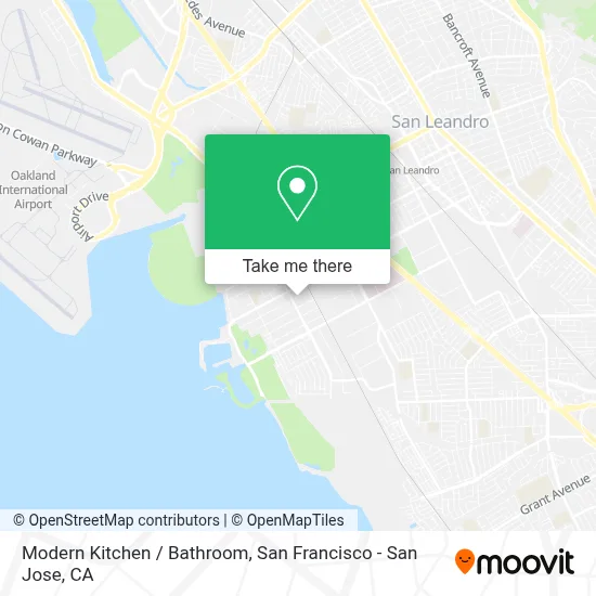 Modern Kitchen / Bathroom map
