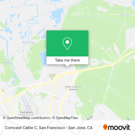 Comcast Cable C map