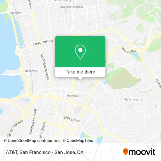 At&T map