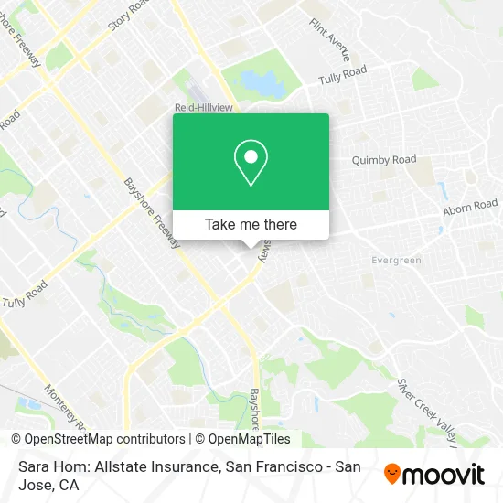 Sara Hom: Allstate Insurance map