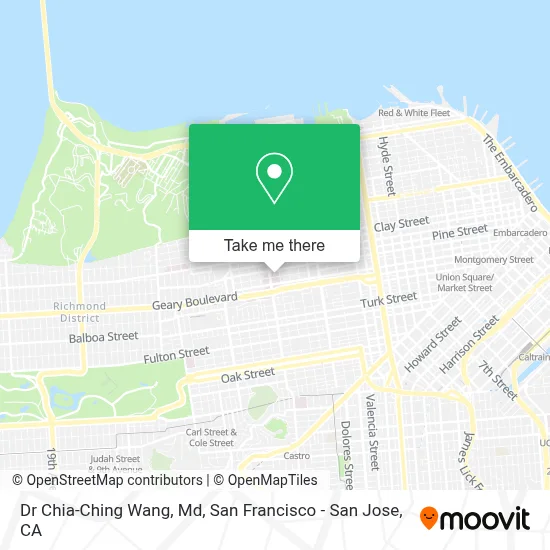 Dr Chia-Ching Wang, Md map