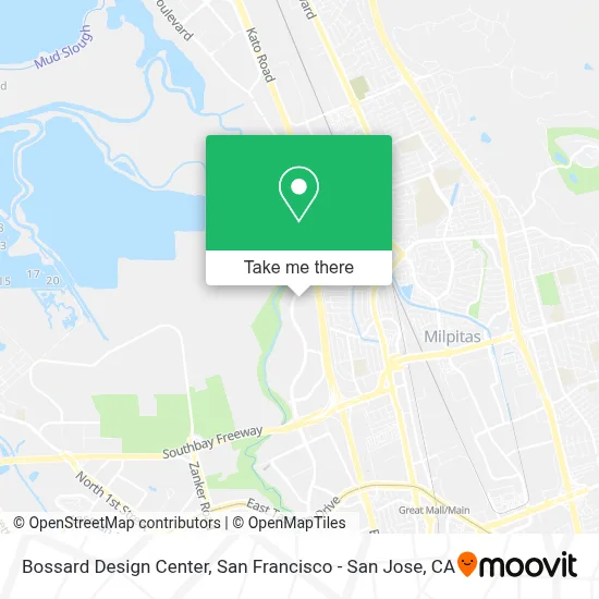 Bossard Design Center map