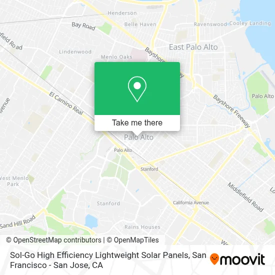 Sol-Go High Efficiency Lightweight Solar Panels map