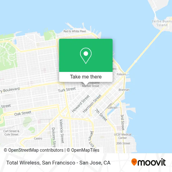 Total Wireless map
