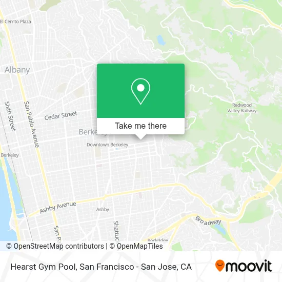 Hearst Gym Pool map
