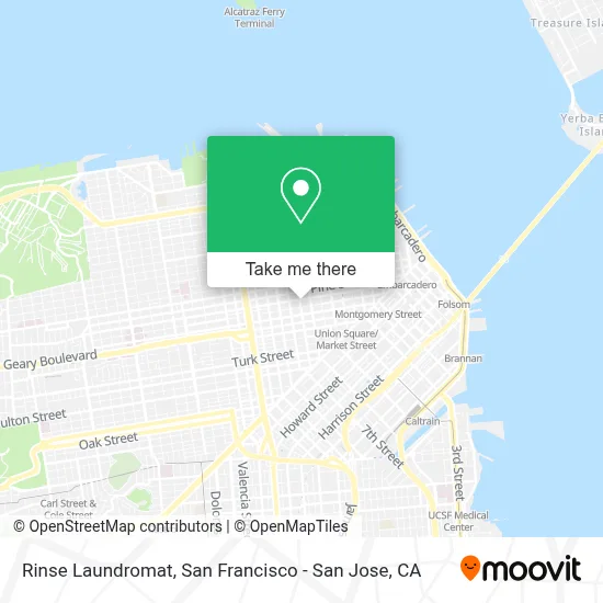 Rinse Laundromat map