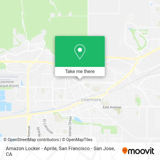 Amazon Locker - Aprile map