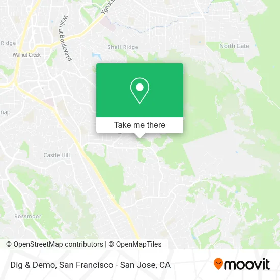Dig & Demo map