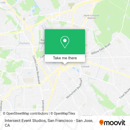 Intersect Event Studios map