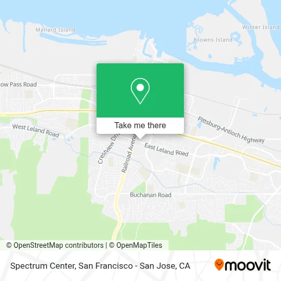 Spectrum Center map