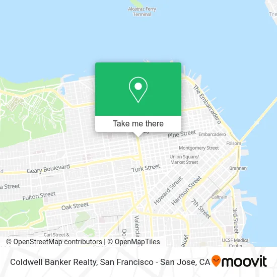 Coldwell Banker Realty map
