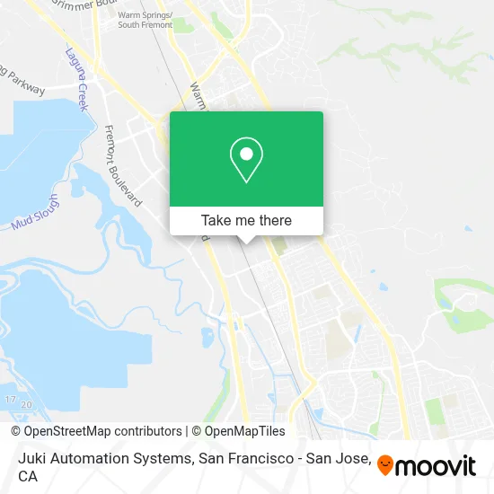 Juki Automation Systems map