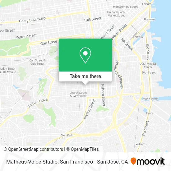 Matheus Voice Studio map
