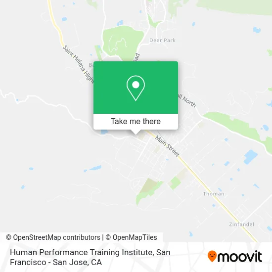 Human Performance Training Institute map