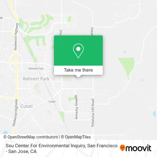 Ssu Center For Environmental Inquiry map
