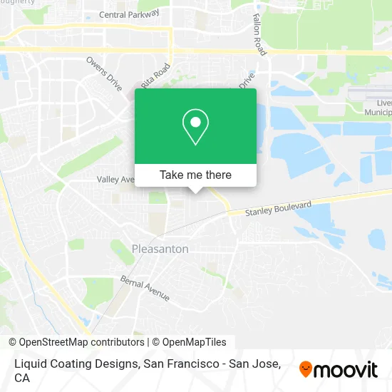 Liquid Coating Designs map