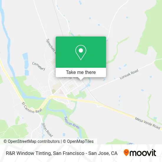 R&R Window Tinting map