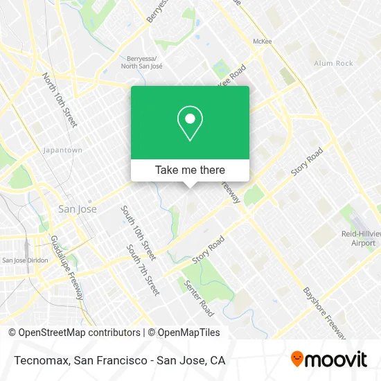 Tecnomax map
