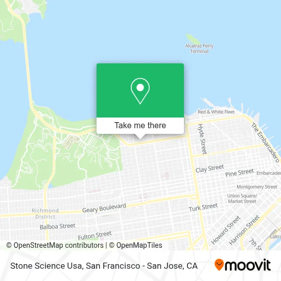 Stone Science Usa map