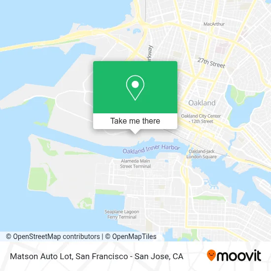 Matson Auto Lot map