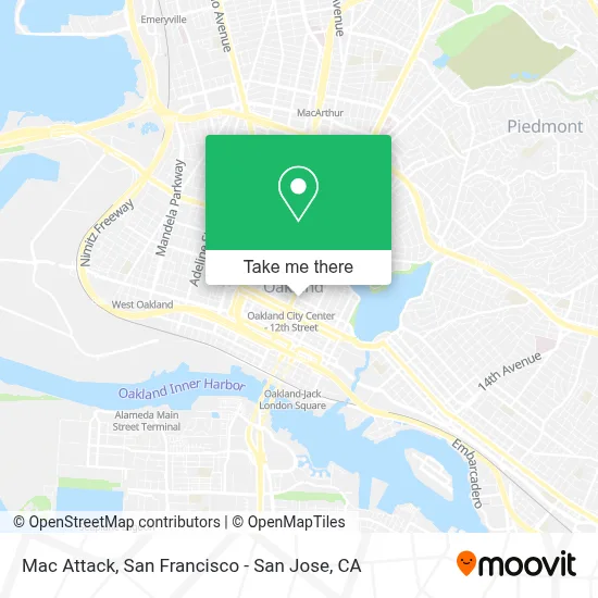 Mac Attack map