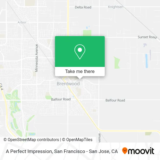 A Perfect Impression map