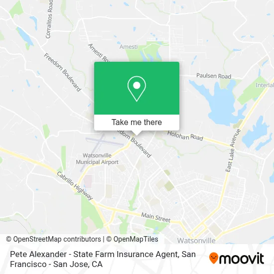 Pete Alexander - State Farm Insurance Agent map