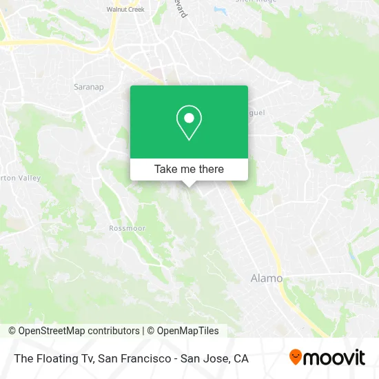The Floating Tv map