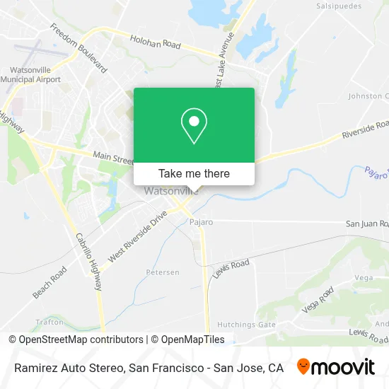 Ramirez Auto Stereo map