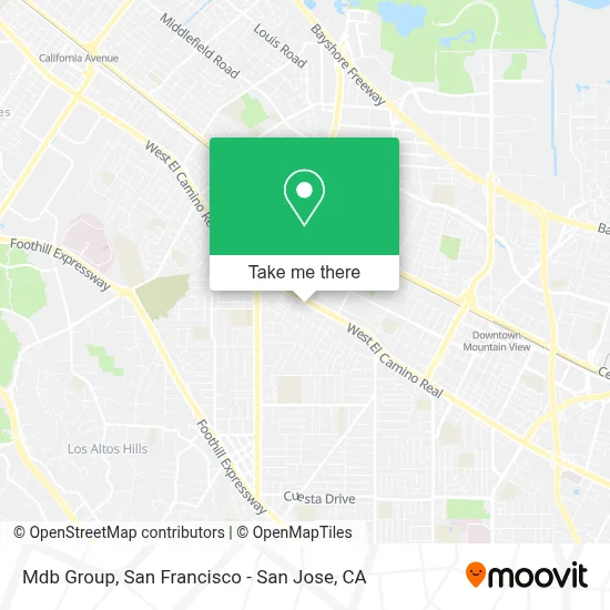 Mdb Group map