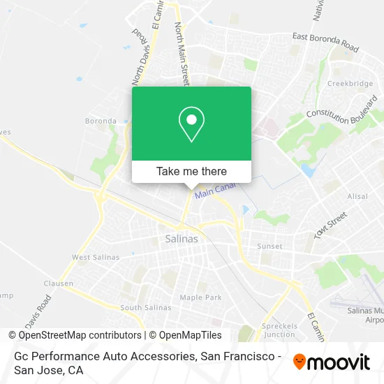 Gc Performance Auto Accessories map