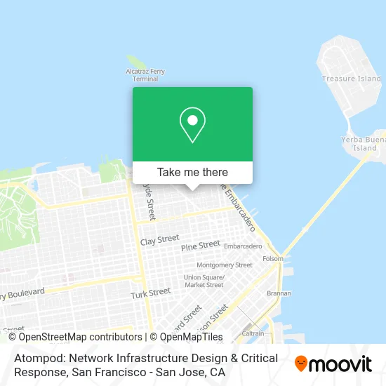 Atompod: Network Infrastructure Design & Critical Response map