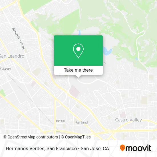 Hermanos Verdes map
