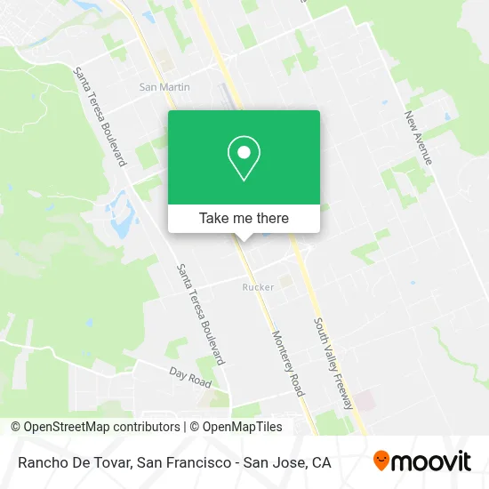 Rancho De Tovar map