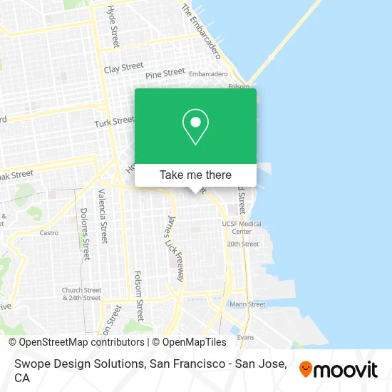 Swope Design Solutions map